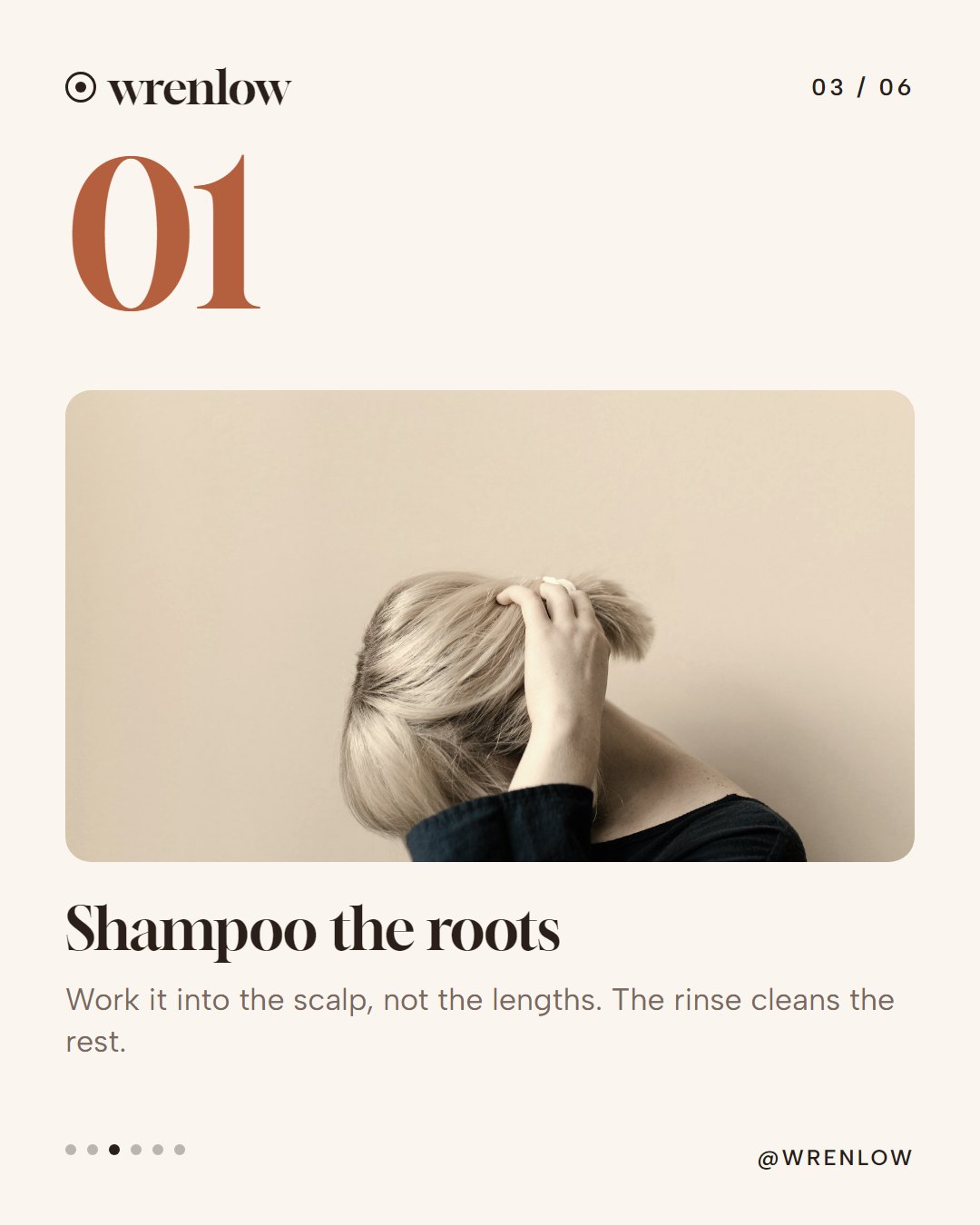 Slide 3, step one